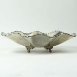 Vintage Mexican Sterling Silver Footed Bowl. Signed 925 Hecho En Mexico. Good condition. Measures