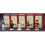 Five boxed ceramic Royal Doulton 'Bunnyk