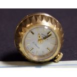 9ct yellow gold-cased Rotary watch penda