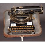 A vintage Corona typewriter