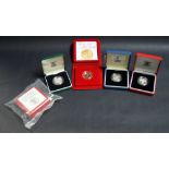 Boxed proof coins