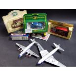 Two Dinky Toys; vintage planes (Comet an