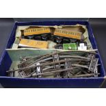 Boxed Hornby tin plate clockwork train s