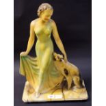 Art Deco figure group