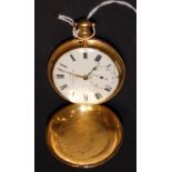 James McCabe, an 18 carat gold-cased gentleman's pocketwatch, Royal McCabe, Royal Exchange, London.