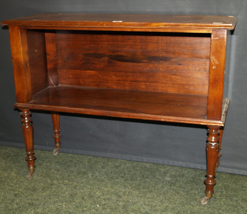 A small mahogany bookcase