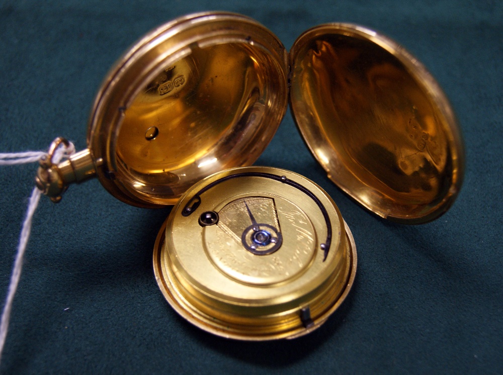 James McCabe, an 18 carat gold-cased gentleman's pocketwatch, Royal McCabe, Royal Exchange, London. - Image 3 of 5