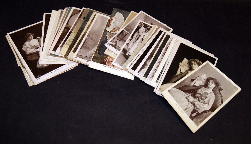 Postcards, various famous names and theatre stars to include Marie Studholme, Billie Burke,