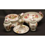 Selection of Vienna-style decorative ceramics