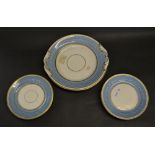 Mid 19th century seven-piece cake set