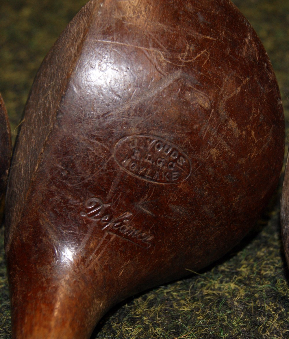 Six early 20th Century hickory shafted golf clubs by Jack Youds, Liverpool Royal Golf Club, Hoylake - Image 2 of 2