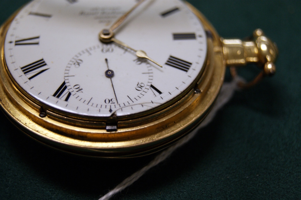 James McCabe, an 18 carat gold-cased gentleman's pocketwatch, Royal McCabe, Royal Exchange, London. - Image 5 of 5