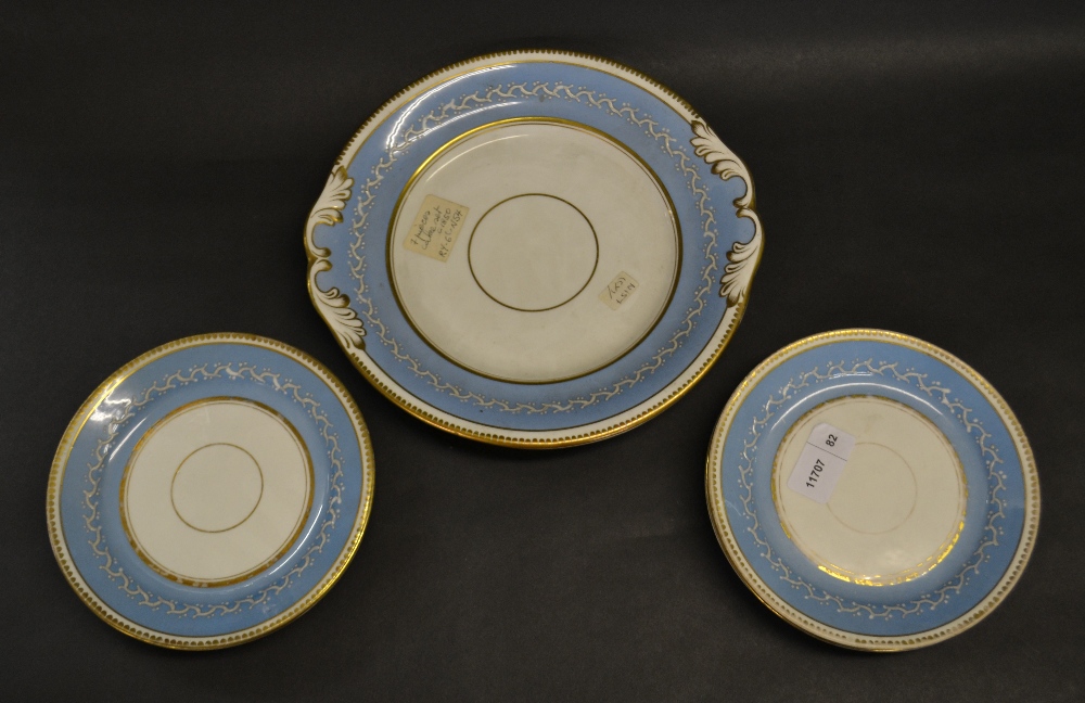 Mid 19th Century seven-piece cake set