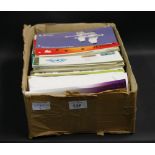 A box containing a large quantity of First Day covers