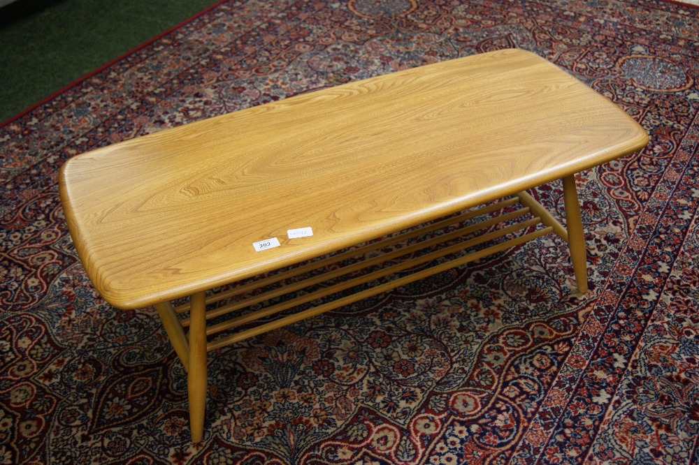 Ercol Blonde coffee table