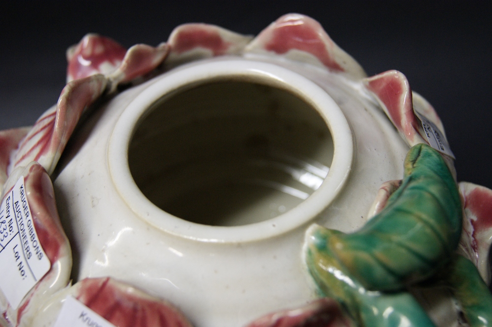 Early Victorian Majolica teapot, - Image 7 of 13