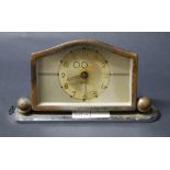 1920s silver-plated Olympic clock
