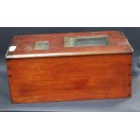 Mahogany antique cash register