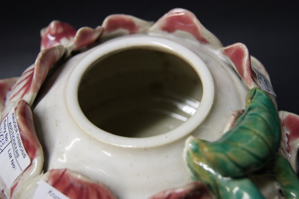 Early Victorian Majolica teapot, - Image 6 of 13