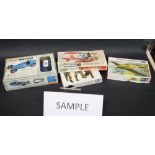 Vintage Airfix kits - nine in total