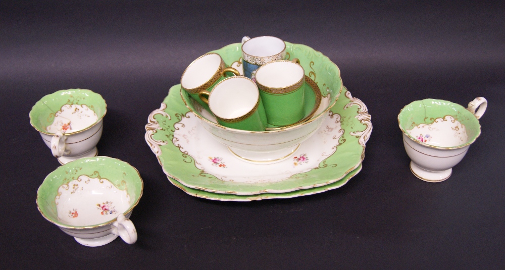 Victorian part teaset