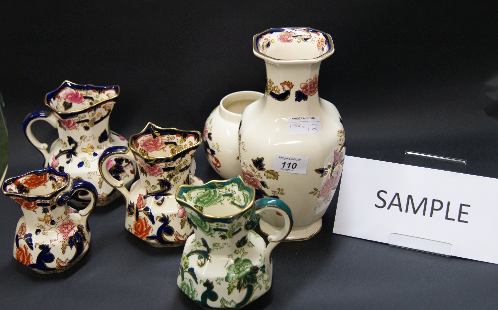 A large selection of Masons 'Mandalay' ceramics