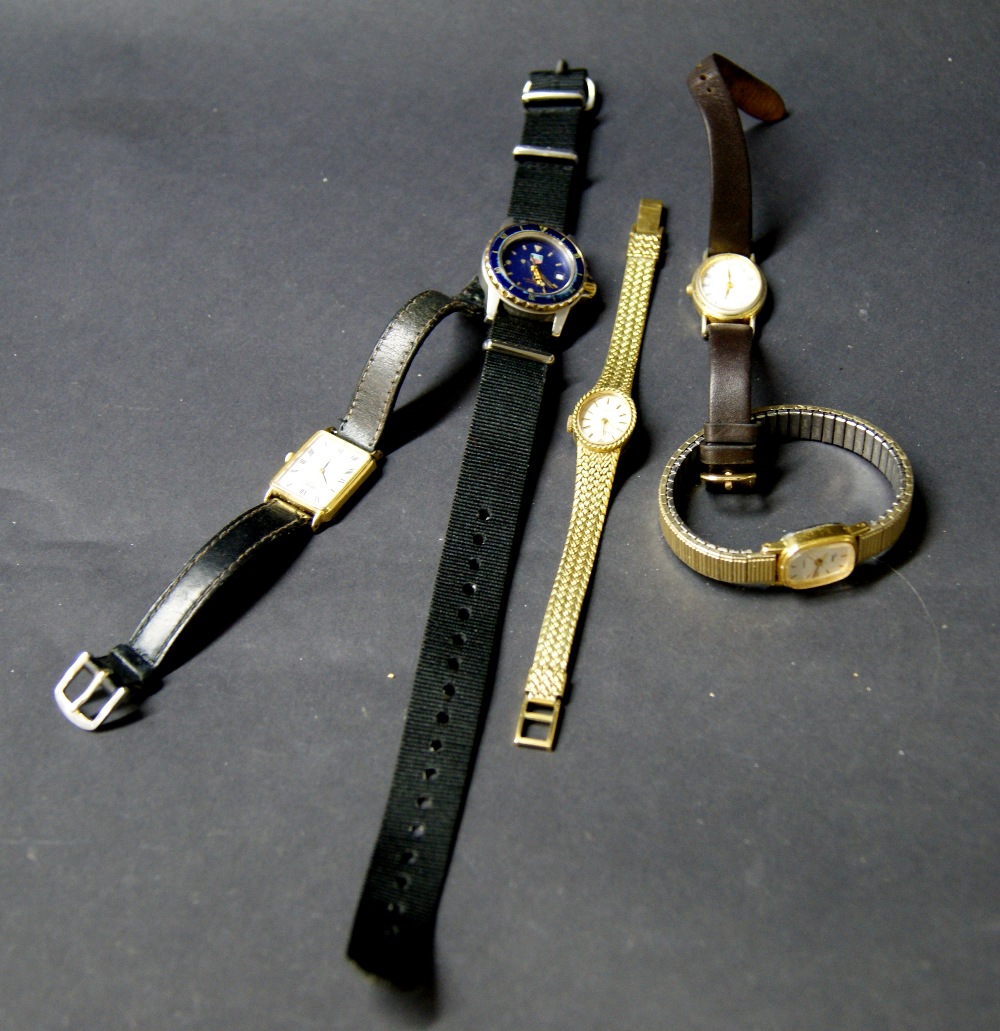 A selection of ladies' dress watches,