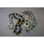 A selection of vintage ladies dress jewellery