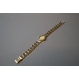 9ct. gold ladies Rotary watch  Total weight approximately 17.