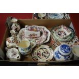 A collection of Masons ironstone wares i