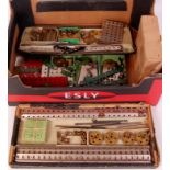 A quantity of playworn Meccano comprisin