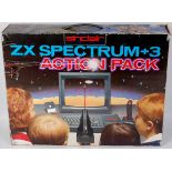 Sinclair ZX Spectrum +3 action pack, com