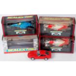 Scalextric boxed F1 and sports car slot