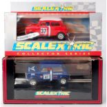 Scalextric boxed mini slot car group to
