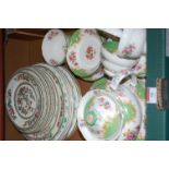 Box of assorted tea wares to include Par