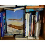 Box of books on Airships and the History