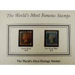 An album of British stamps to include an