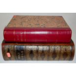 A Victorian leather bound family bible t