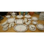 A Wedgwood Asia pattern part tea/dinner