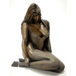 A Leigh Heppell modern bronzed figure of