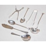 Assorted silver and plated flatware to i