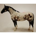 A Beswick figure of an Appaloosa stallion, model number 1772A, gloss finish Condition Report / Extra