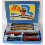 A poor Hornby EDP13 box containing 2-6-4 tank passenger BR train set, contents good (G-BP)