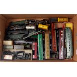 Quantity of Hornby Dublo locomotives and rolling stock, mainly bodies, for spares or repair, City