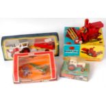 Corgi, Dinky and Britains farming related diecast group to include; Corgi gift set 34 David Brown