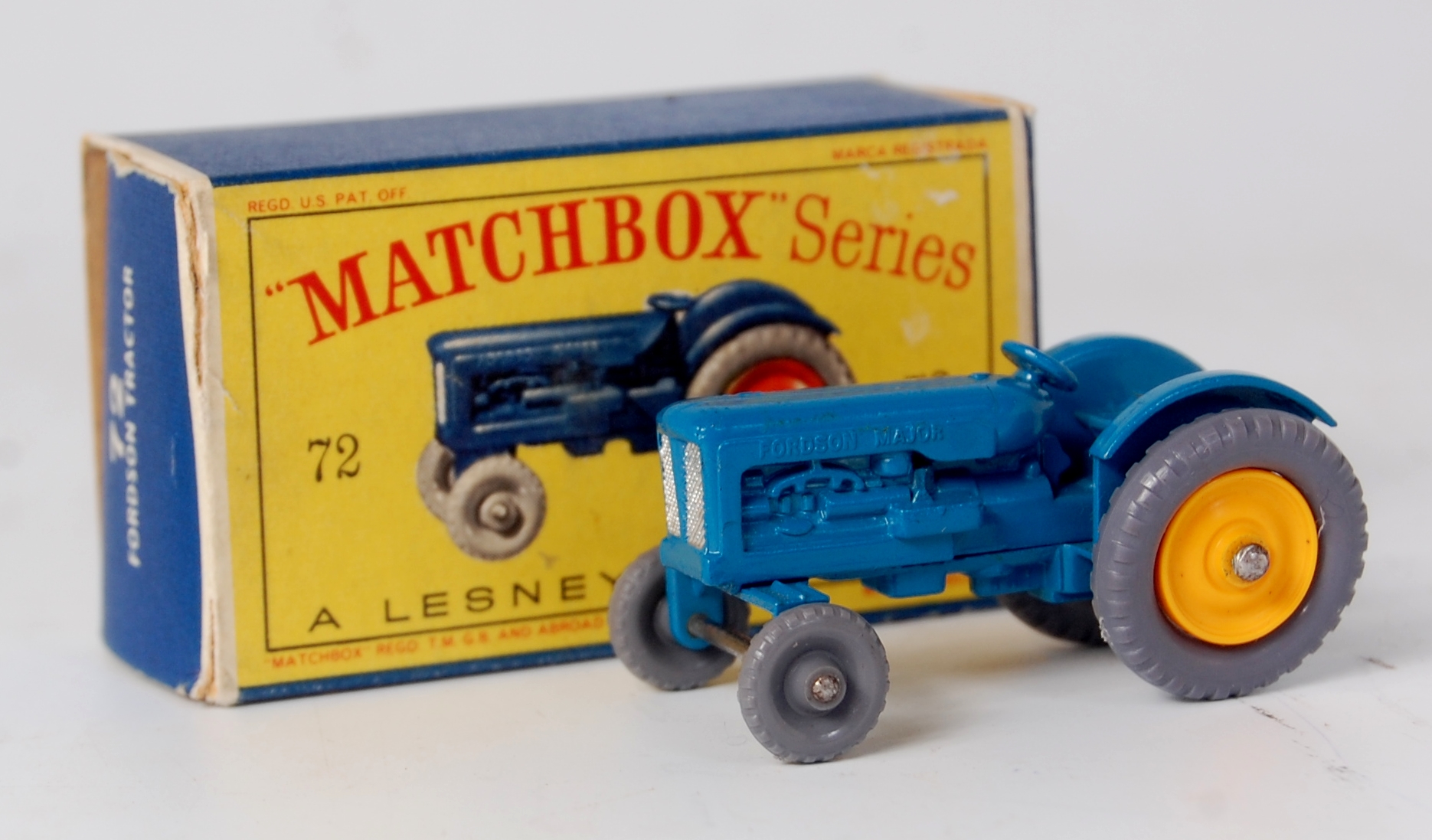 A 'Matchbox' series Moko Lesney major pack No6 Pickfords transporter, playworn, original box, togeth