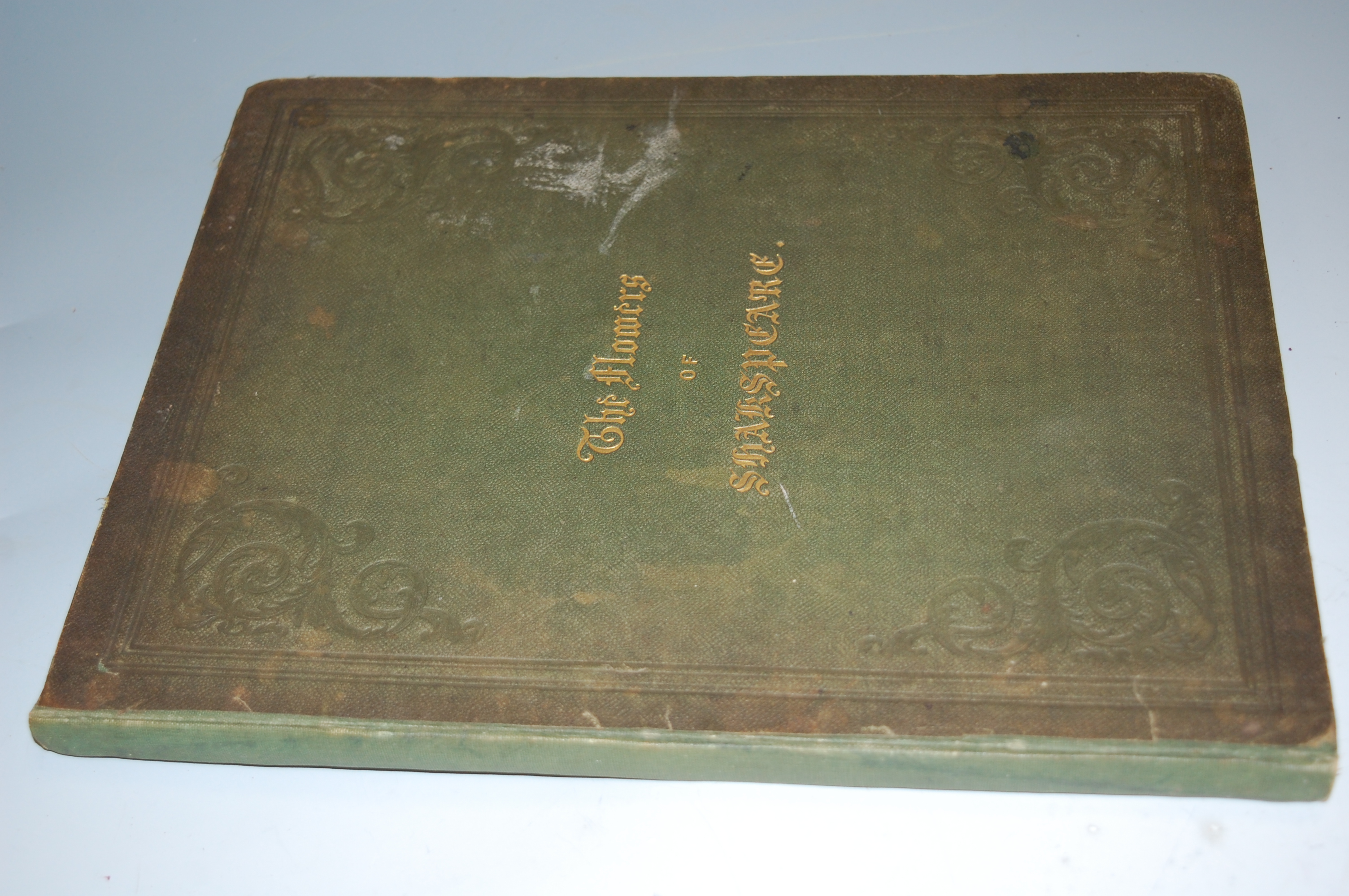 GURAUD Jane Elizabeth, the Flowers of Shakespeare, London 1846, Sm folio, original cloth, re-backed,