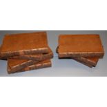 DODSLEY Robert, A Compendium of Authentic and Entertaining Voyages, 1766 2nd edition, 7 vols,