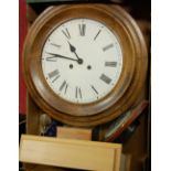 A box of assorted clocks and watches to include;