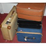 Three suitcases and a cabin trunk (4)